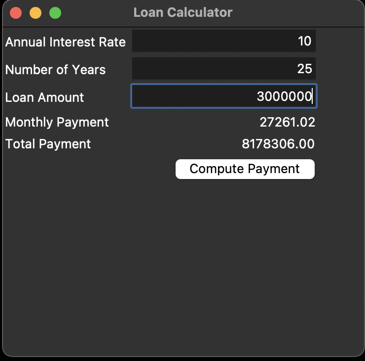 Loan Calculator